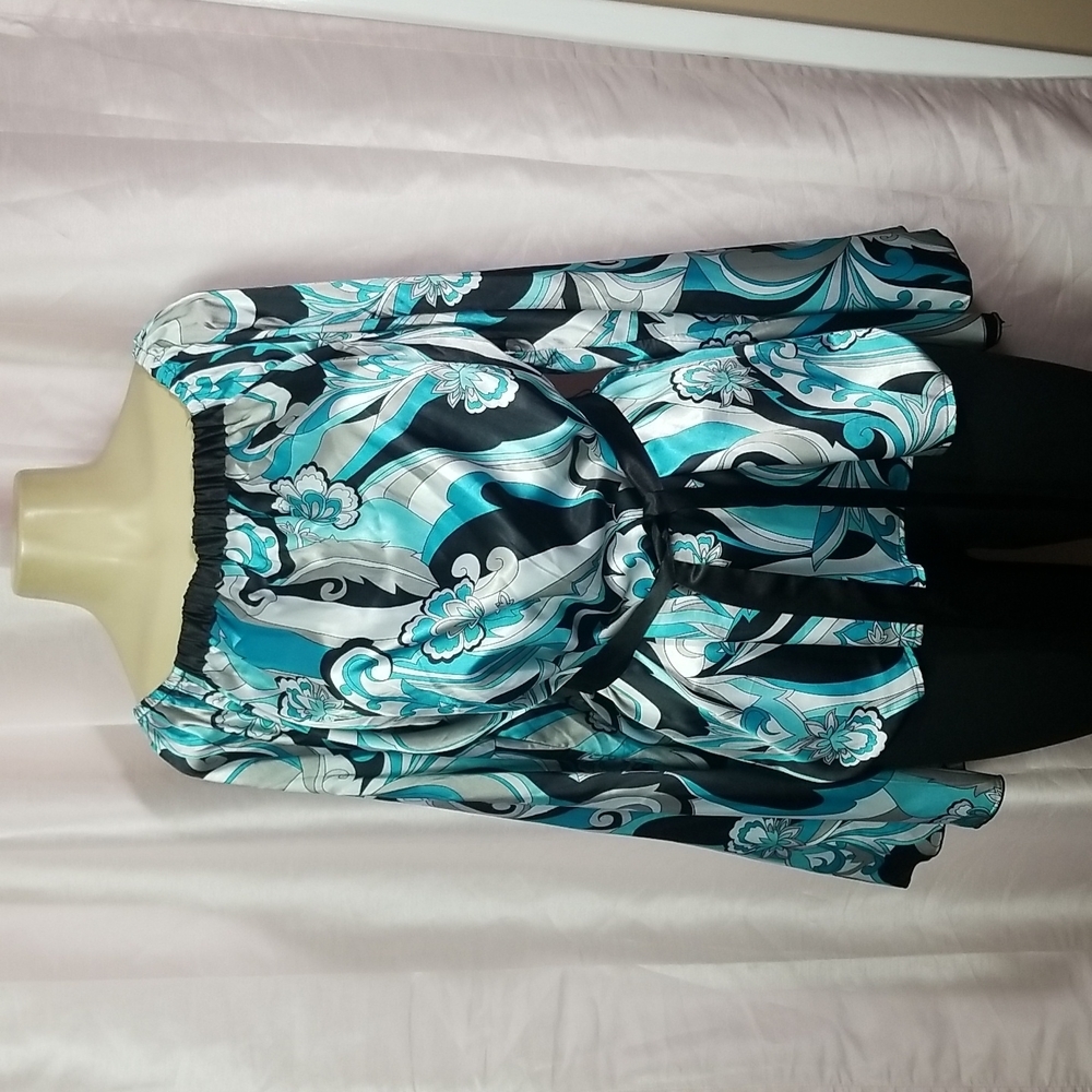 Elegant Floral Off-Shoulder Top